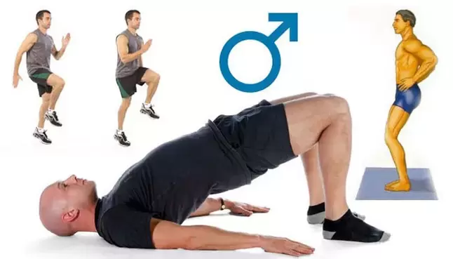 Latihan fisik akan membantu pria meningkatkan potensi secara efektif