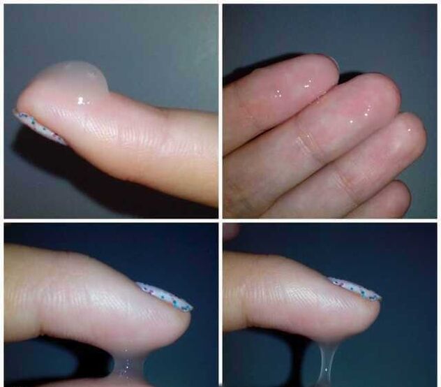 cairan pra-mani seorang pria saat terangsang